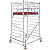 KRAUSE Rusztowanie - STABILO 500; 2,0 x 1,50m, wys.rob. 4,50m  | system GUARDMATIC